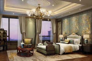 Shimao Loong Palace Villa Bedroom Design