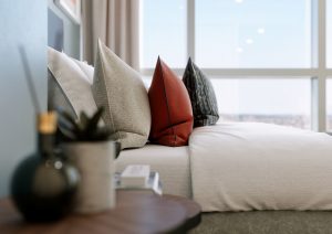 Atlas building bedroom