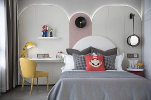 Shangkun Yueshan Peninsula Showcase Bedroom Interior Design