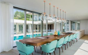 Eating area interior design