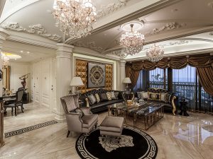 Intoxicating Versace Interior Living Room