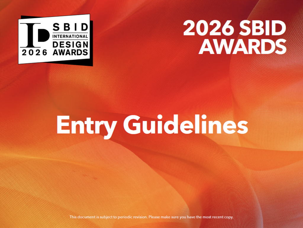 SBID Awards Entry Guidelines | International Design Excellence Awards