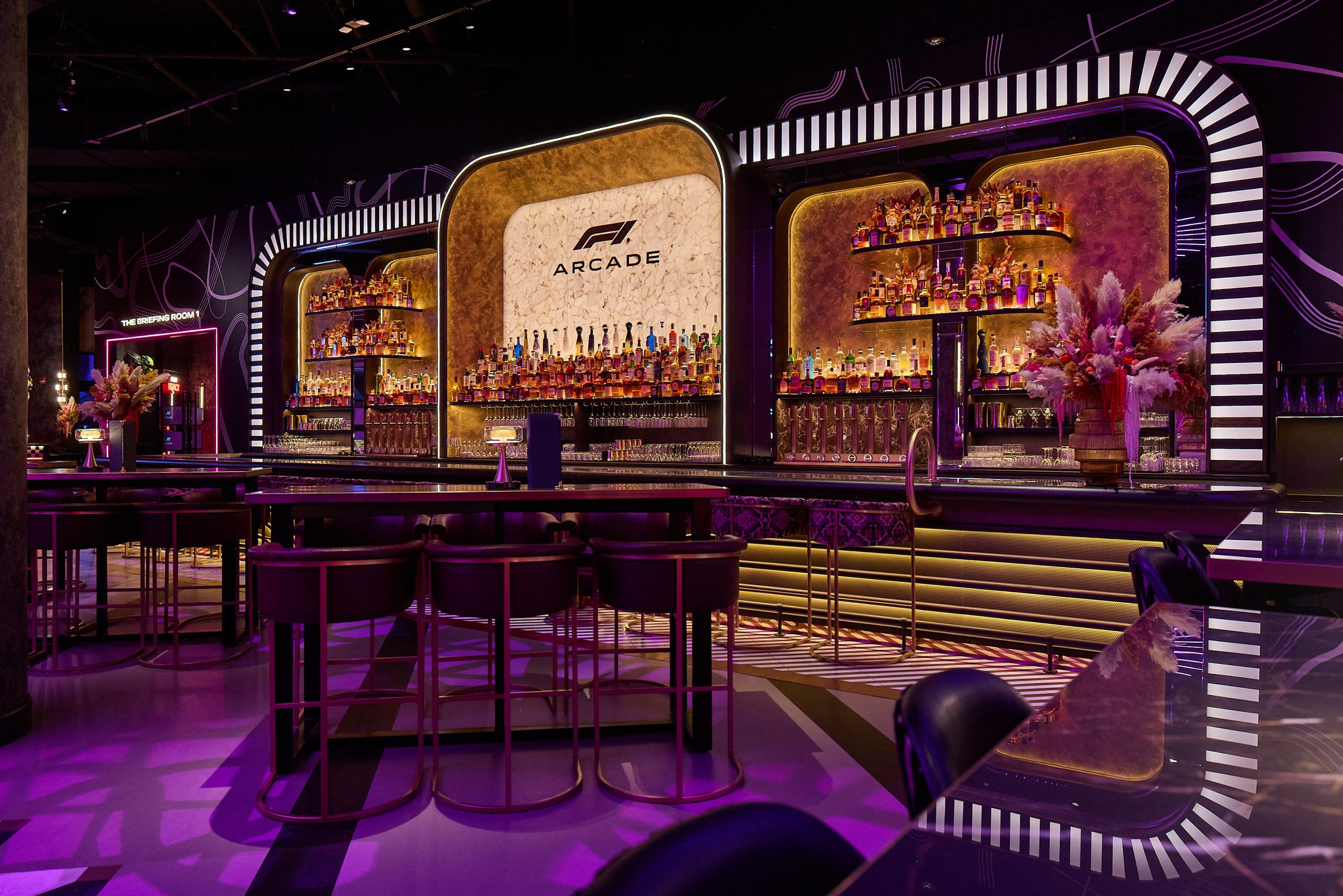 Octane Bar – F1 Arcade Las Vegas