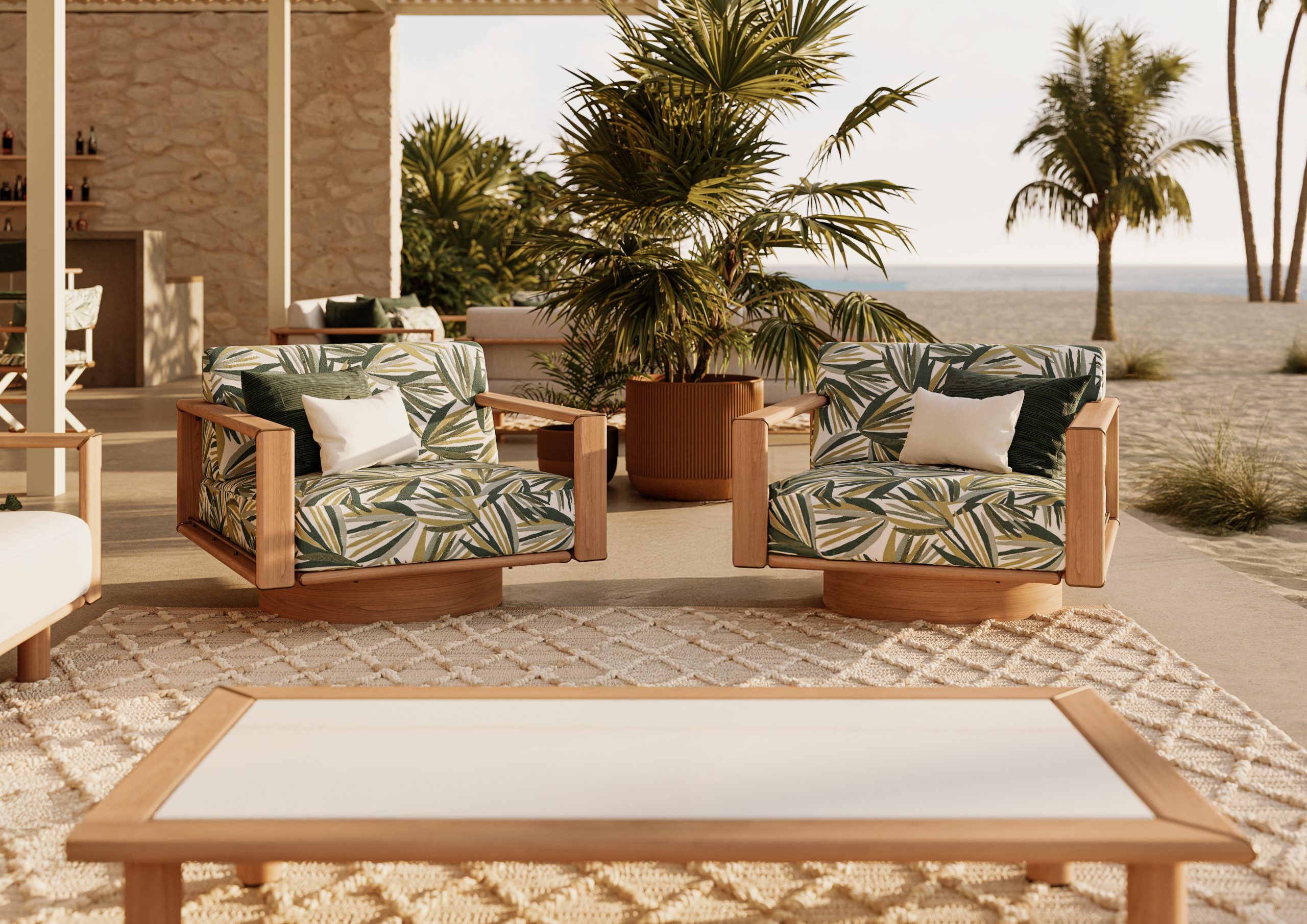 Swivel Lounge Chair