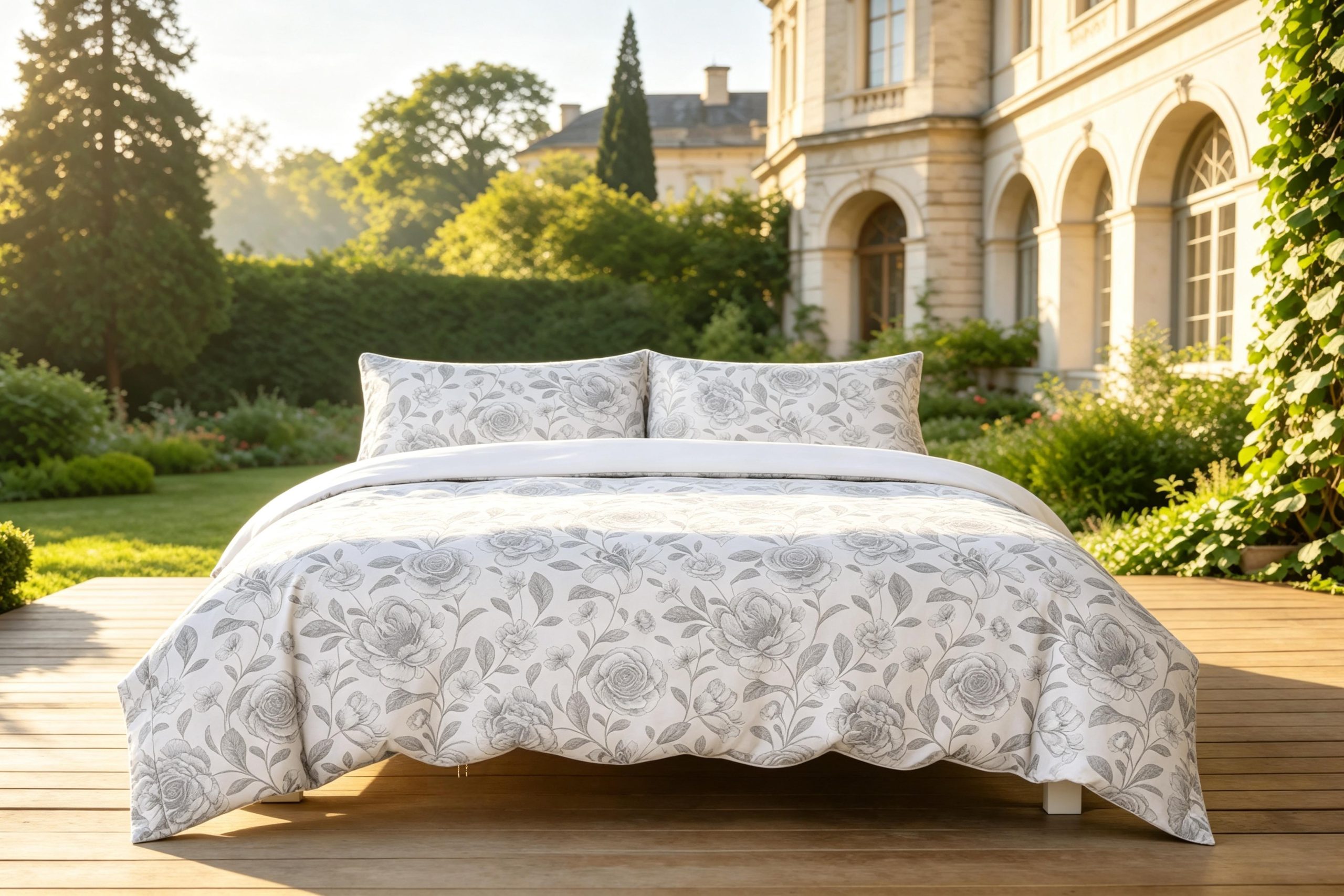 REDSSEN 3 Side Opening Easy Change Duvet Cover