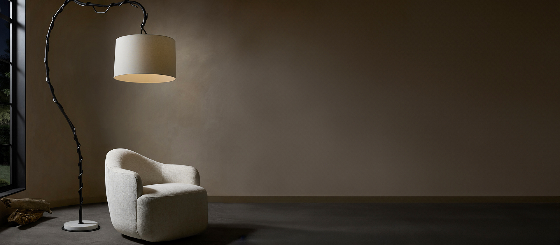 Muscadine Floor Lamp by Barry Dixon