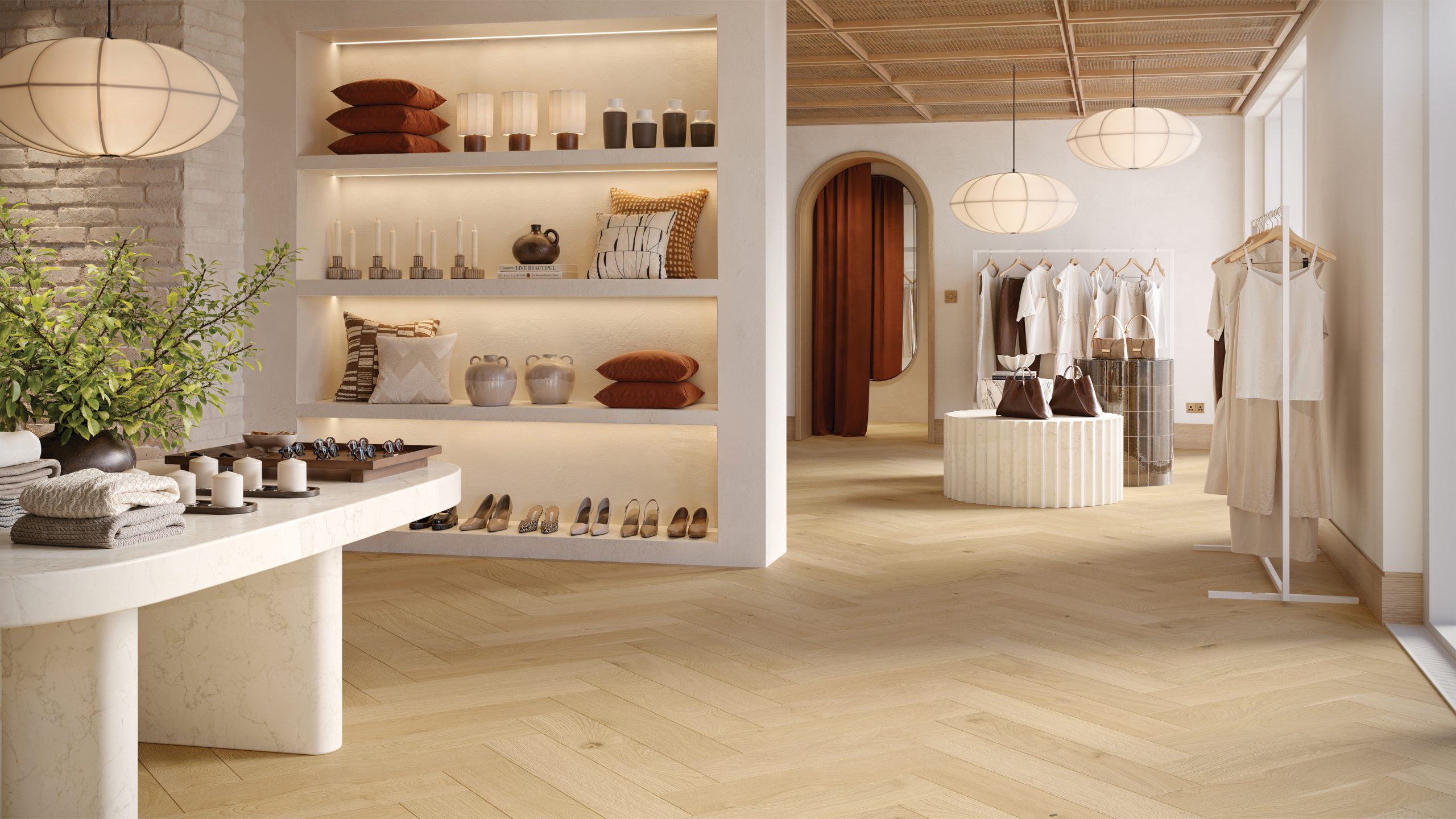 Recycled Leather Series – Herringbone