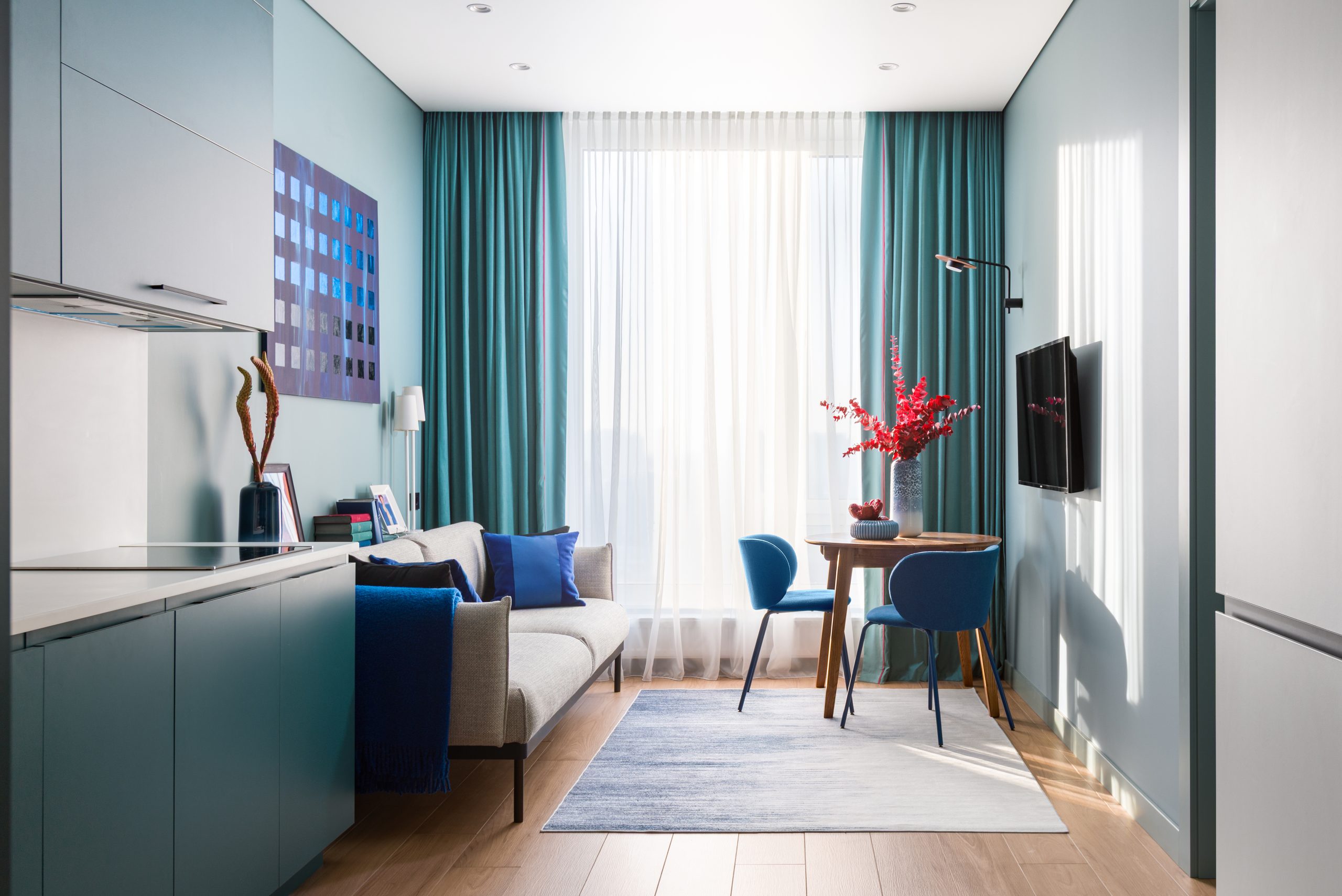 Apartment 244 Teal Light